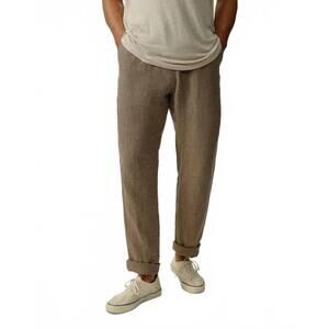 NEW ALEX CRANE bo straight pull-on pants in brown